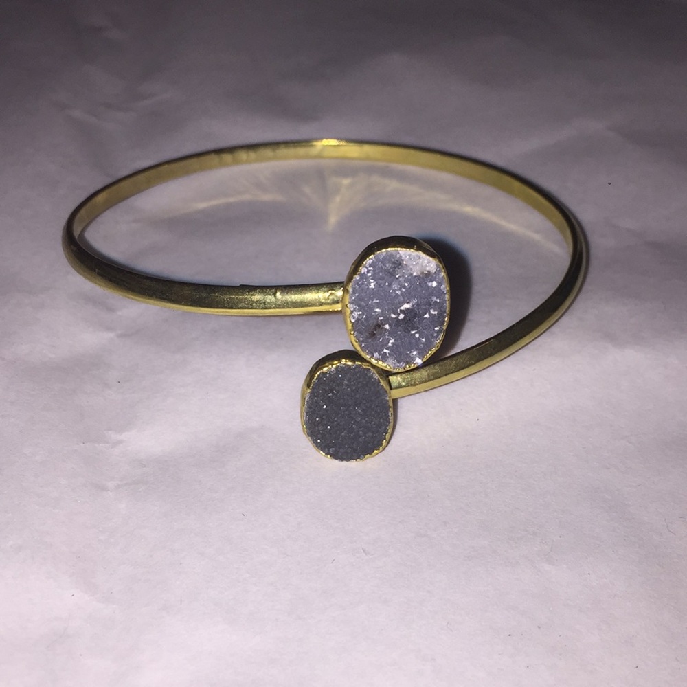 Druzy bracelet